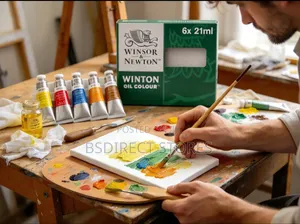 Winsor and Newton Oil Colour Bold and Vibrant Tubes 21ml 6pk