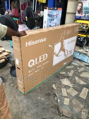 Brand New 75 Inches Hisense Qled Smart TV
