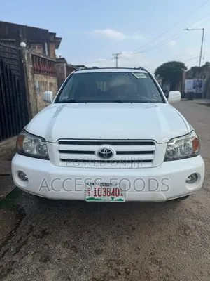 Toyota Highlander V6 2006 White