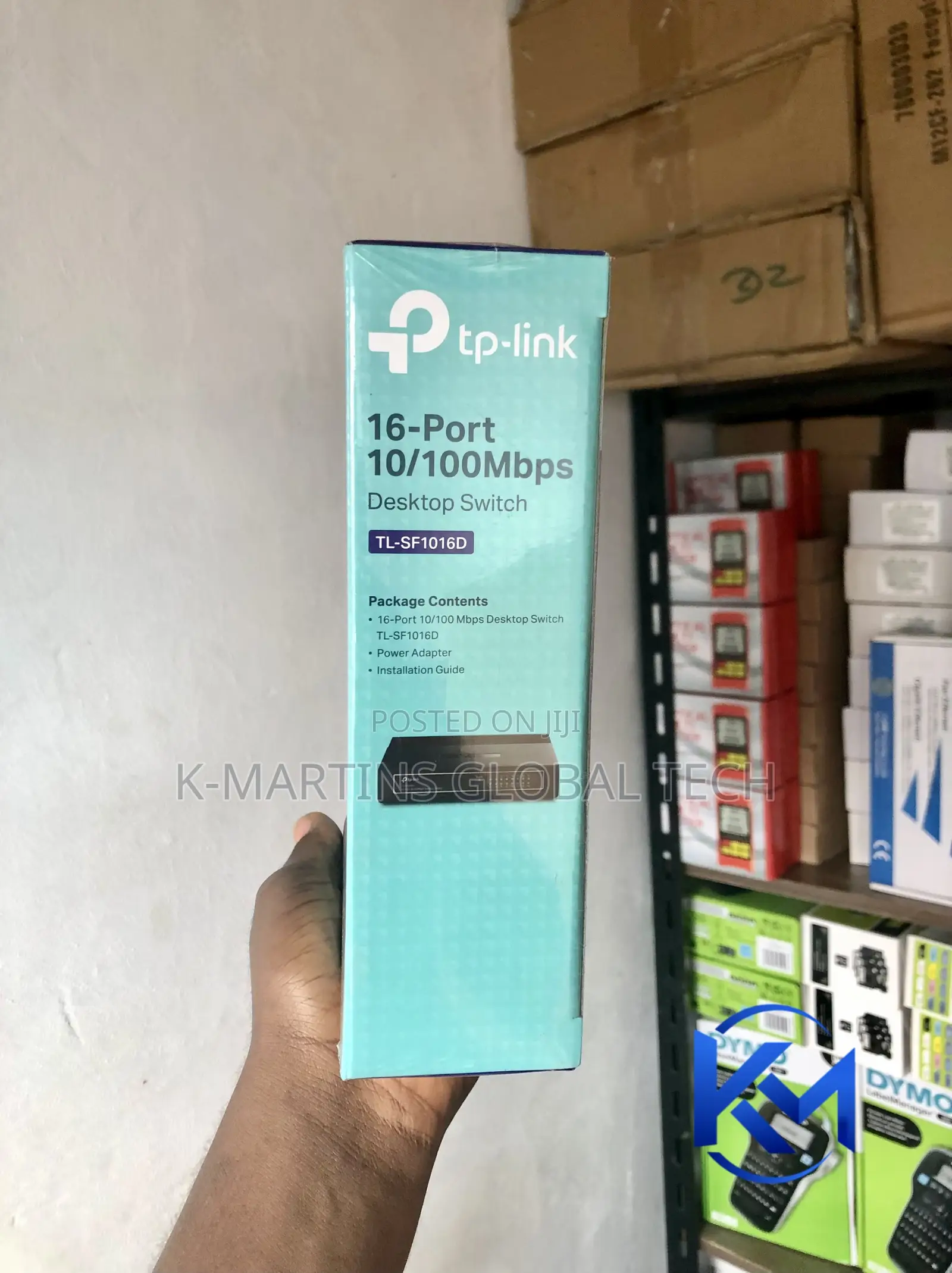 TP-Link TL-SF1016D 16 Port 10/100Mbps Desktop Network Switch