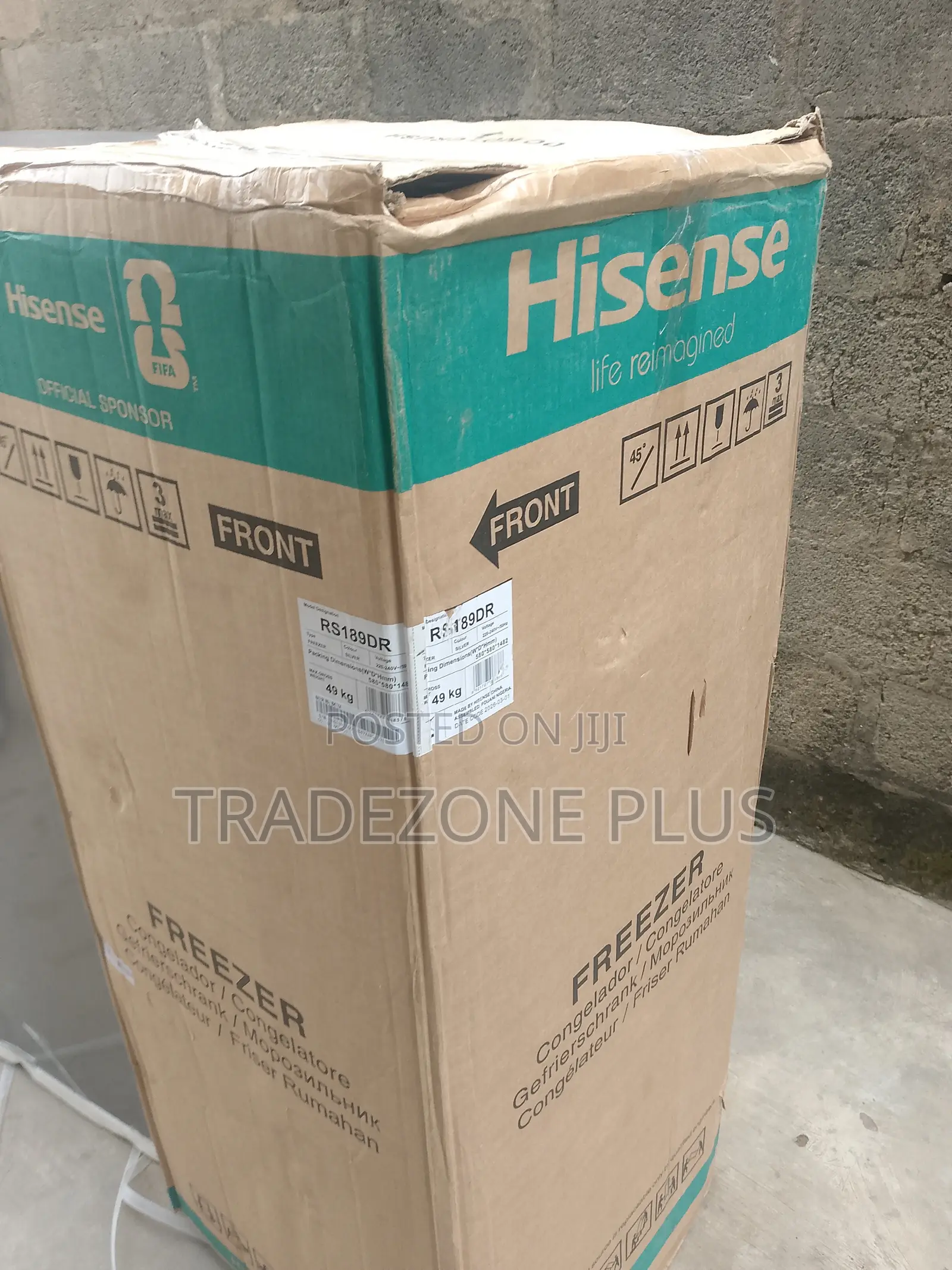 190L Hisense Standing Freezer – Ideal for Home