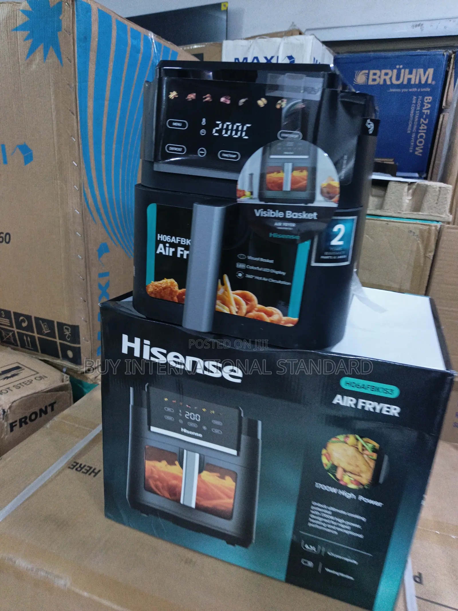 Hisense H06AFBKLS3 6.3L Modern Kitchen Air Fryer