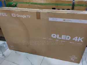 New TCL 50" QLED 4K Google Television