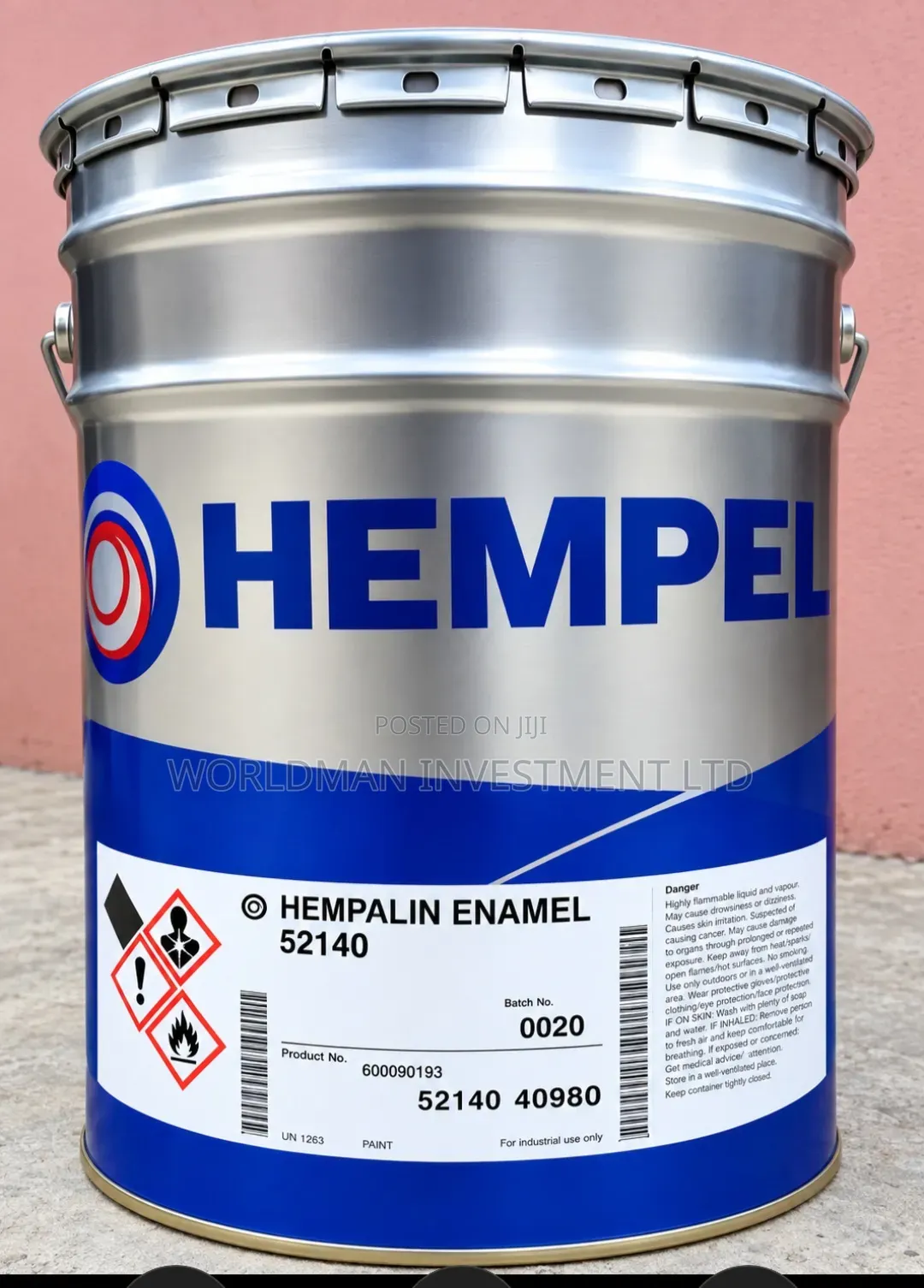 Hempel Enamel Grey