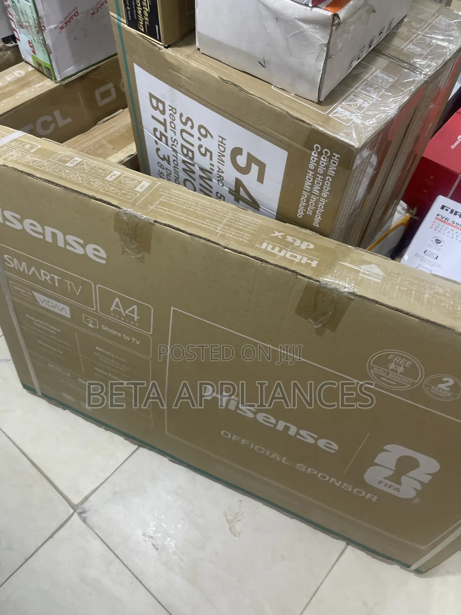 Hisense 50” High-Resolution Smart TV