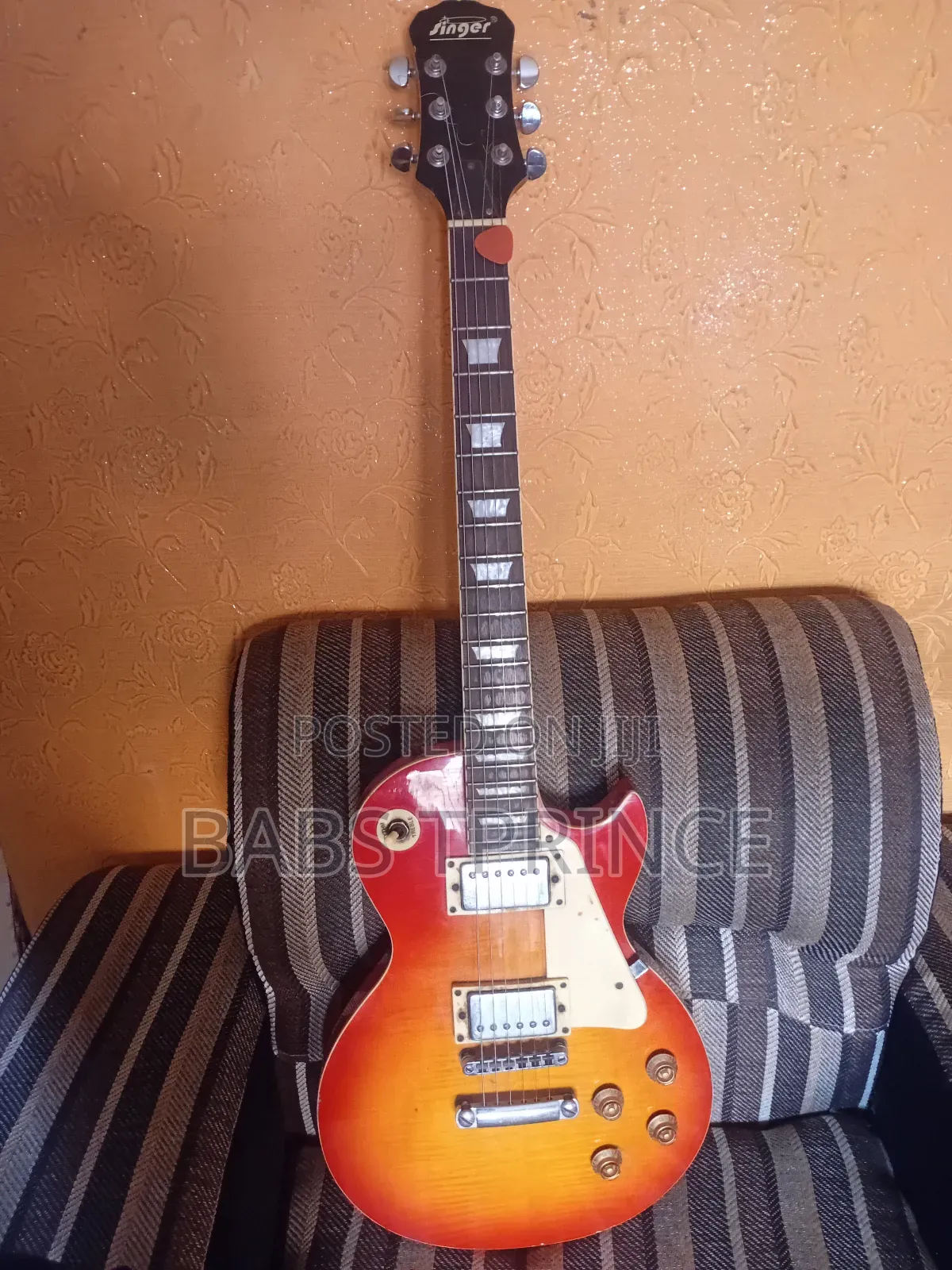 Singer Les Paul Guitar