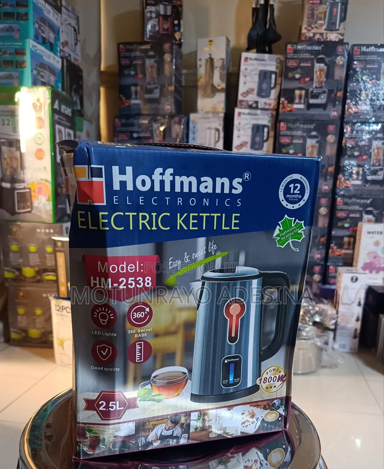 Hoffmans Electric Kettle