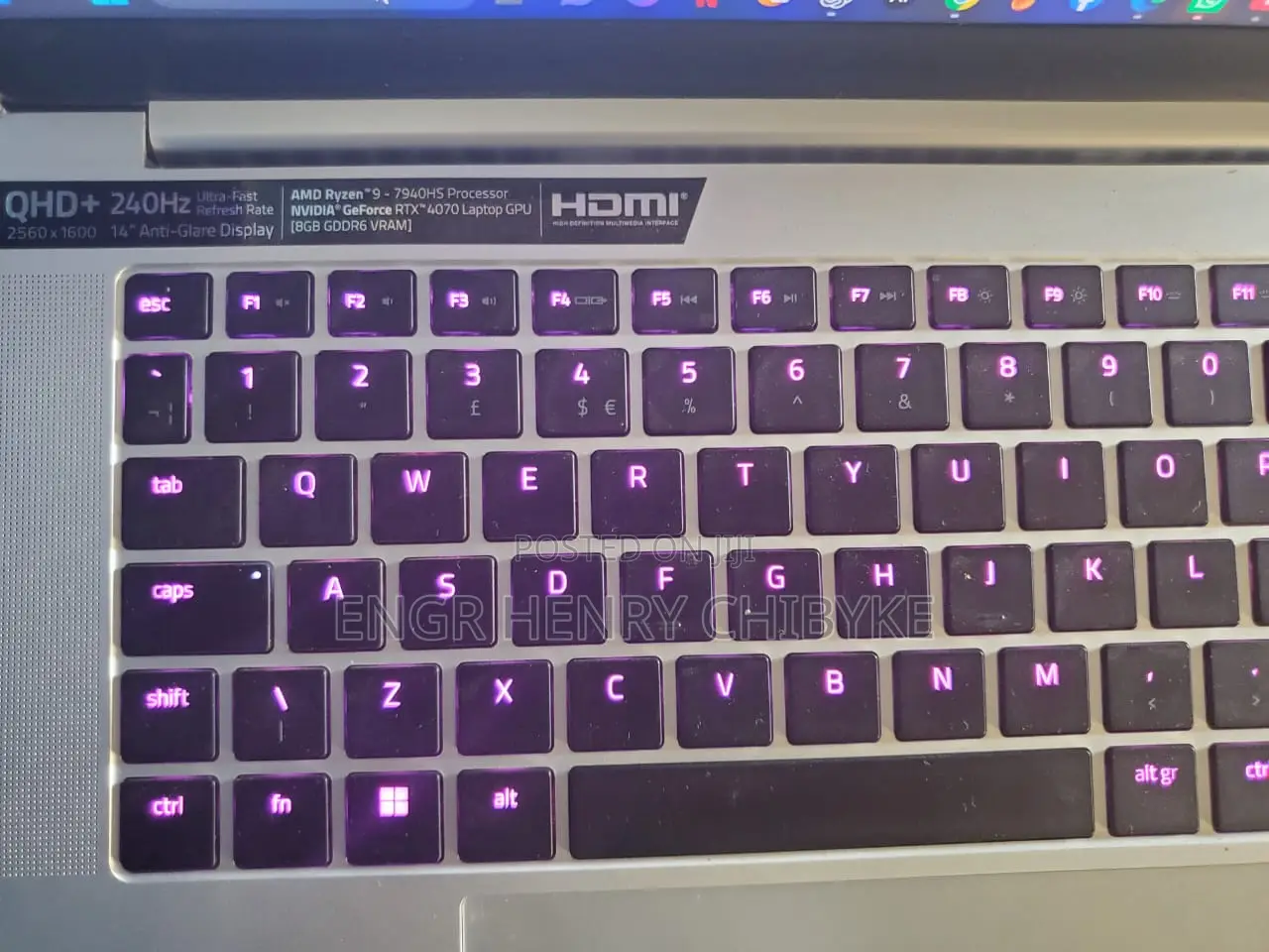 Laptop Razer Blade 16GB Intel Core i9 SSD 1T