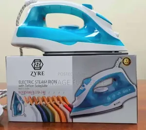 ZYRE Steam Iron 1600W With Teflon Soleplate - Brand New -
