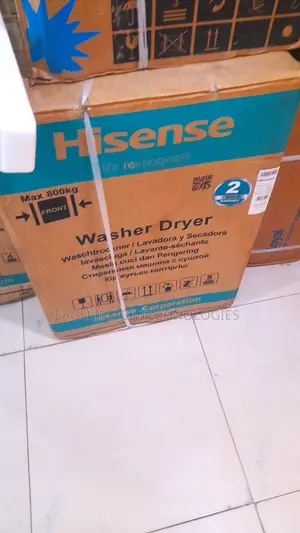 Hisense 8KG Front Load Washer Dryer – 5KG Drying Capacity