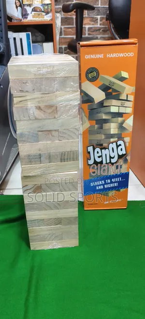 Jenga Game 4 Ft Original Payments on Delivery
