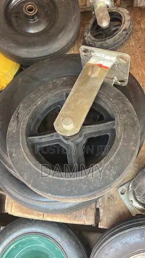 10-Inch Heavy-Duty Pneumatic Swivel Castor Wheel
