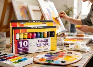 Daler Rowney Graduate Acrylic Studio Selection Set 10 X 38ml