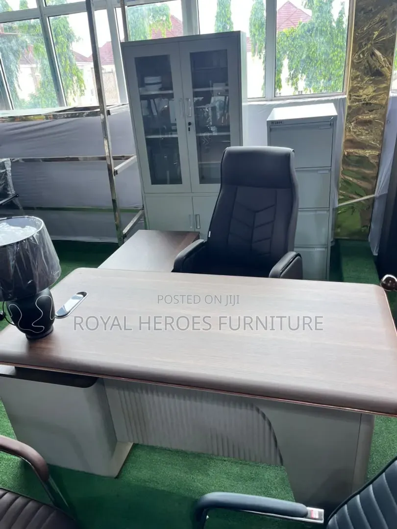 Executive Office Desk + Ergonomic Office Chair | Premium Setup