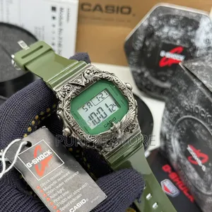 G-Shock DW 5600 Digital Watch Metal Bezel