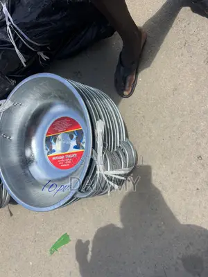 Silver Galvanized Steel Construction Head Pans