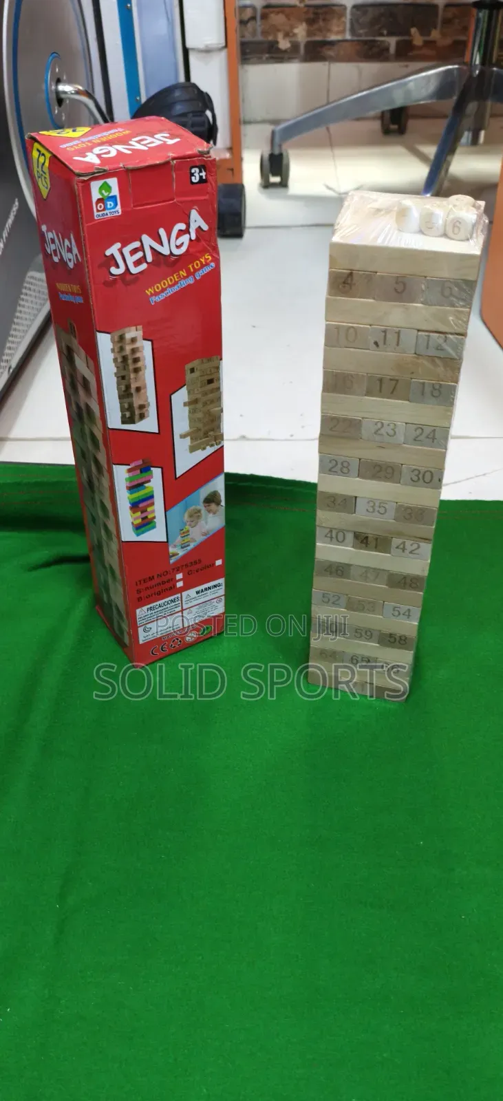 72 PCS Jenga Game