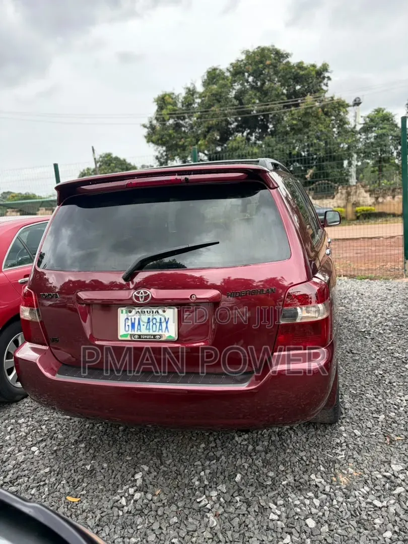 Toyota Highlander 2004 Red