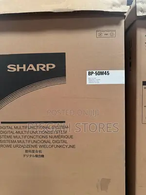 Sharp Bp-50m55 With Bp-De12 Stand/Toner/Developer