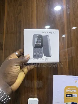 New Nokia 106 Black