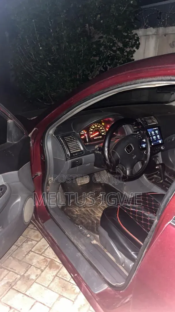 Honda Accord Automatic 2005 Red