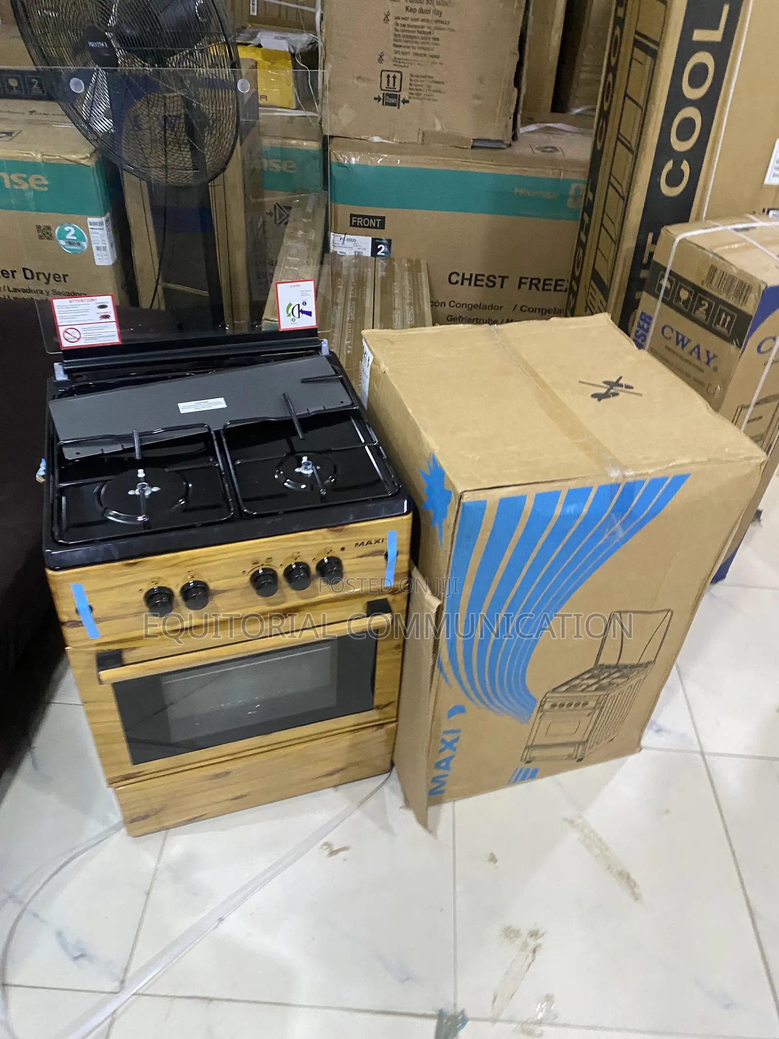 Maxi 6060 3B+1P Multipurpose Cooker With Oven