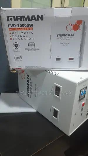 Protect Your Home Appliances With Firman FVR-10000W Wall Stabilizer