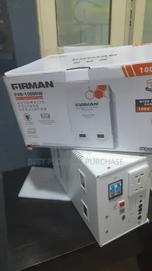 Firman Wall Mounted Voltage Stabilizer FVR-10000W for AC & TV