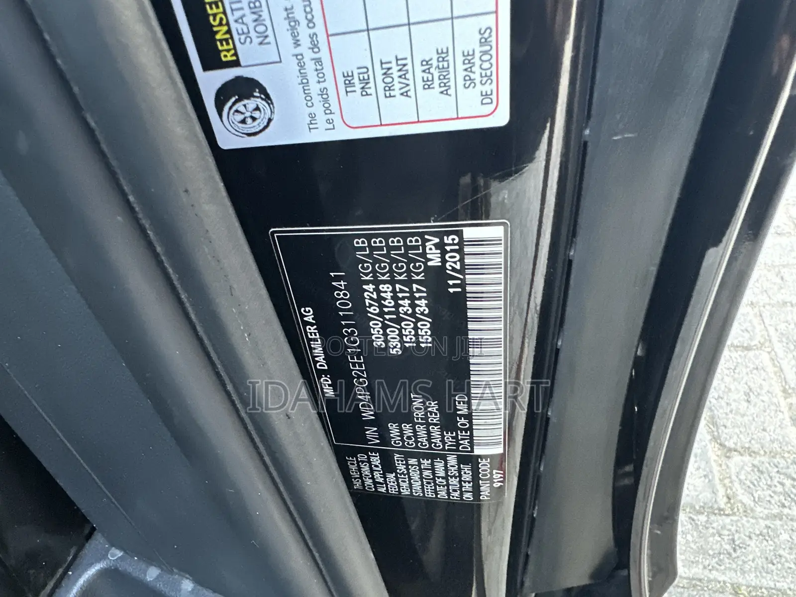 Mercedes-Benz Vito 2016 Black