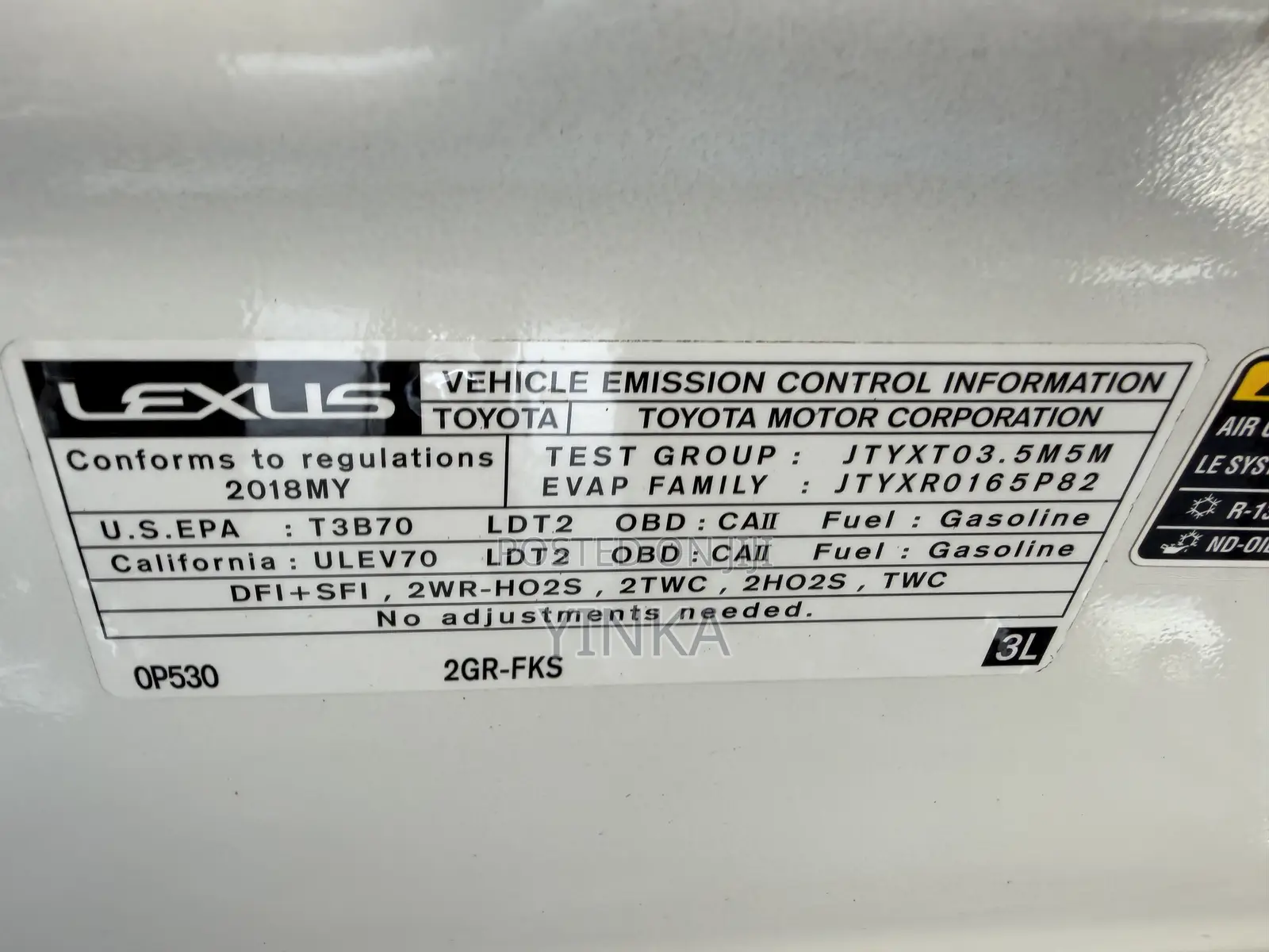Lexus RX 350 AWD 2019 White
