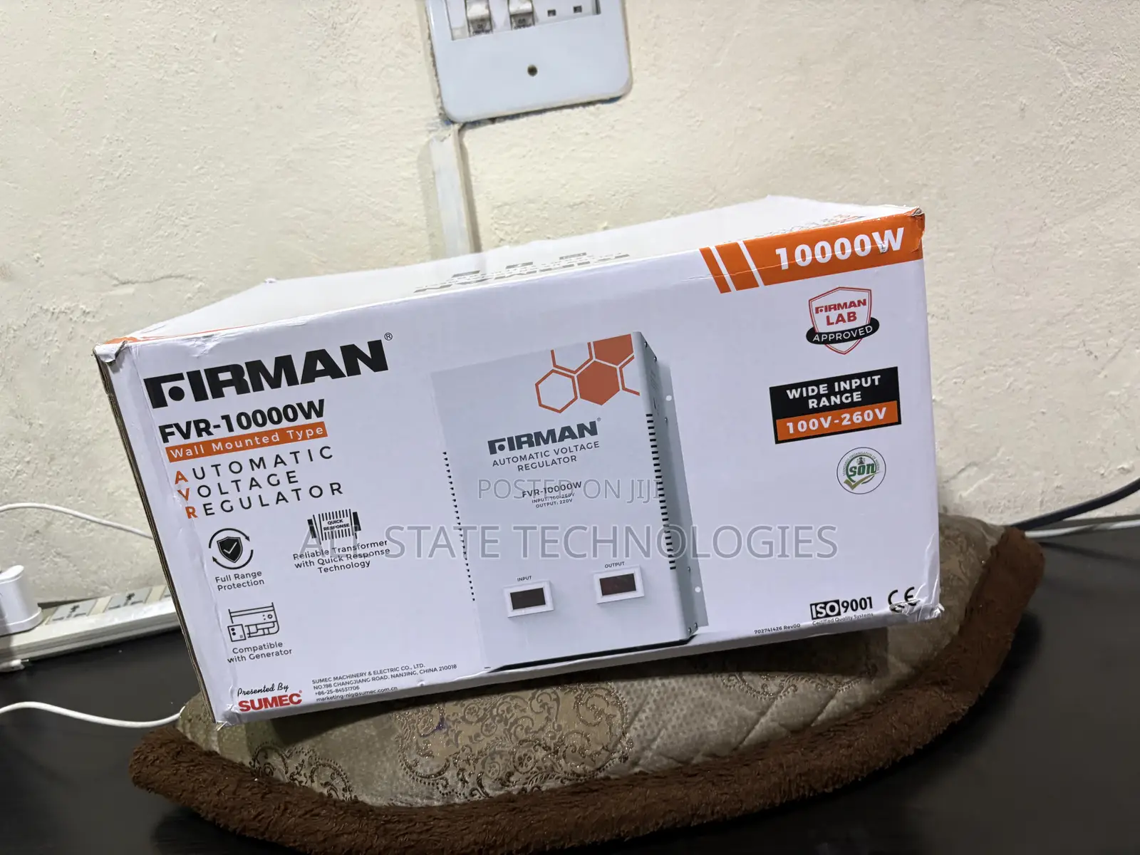 10000W FIREMAN Electrical Voltage Regulator