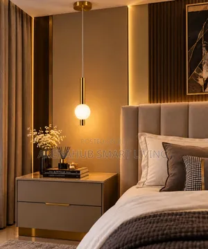 Modern Simple LED Pendant Lamp Living Room Bedroom Bedside