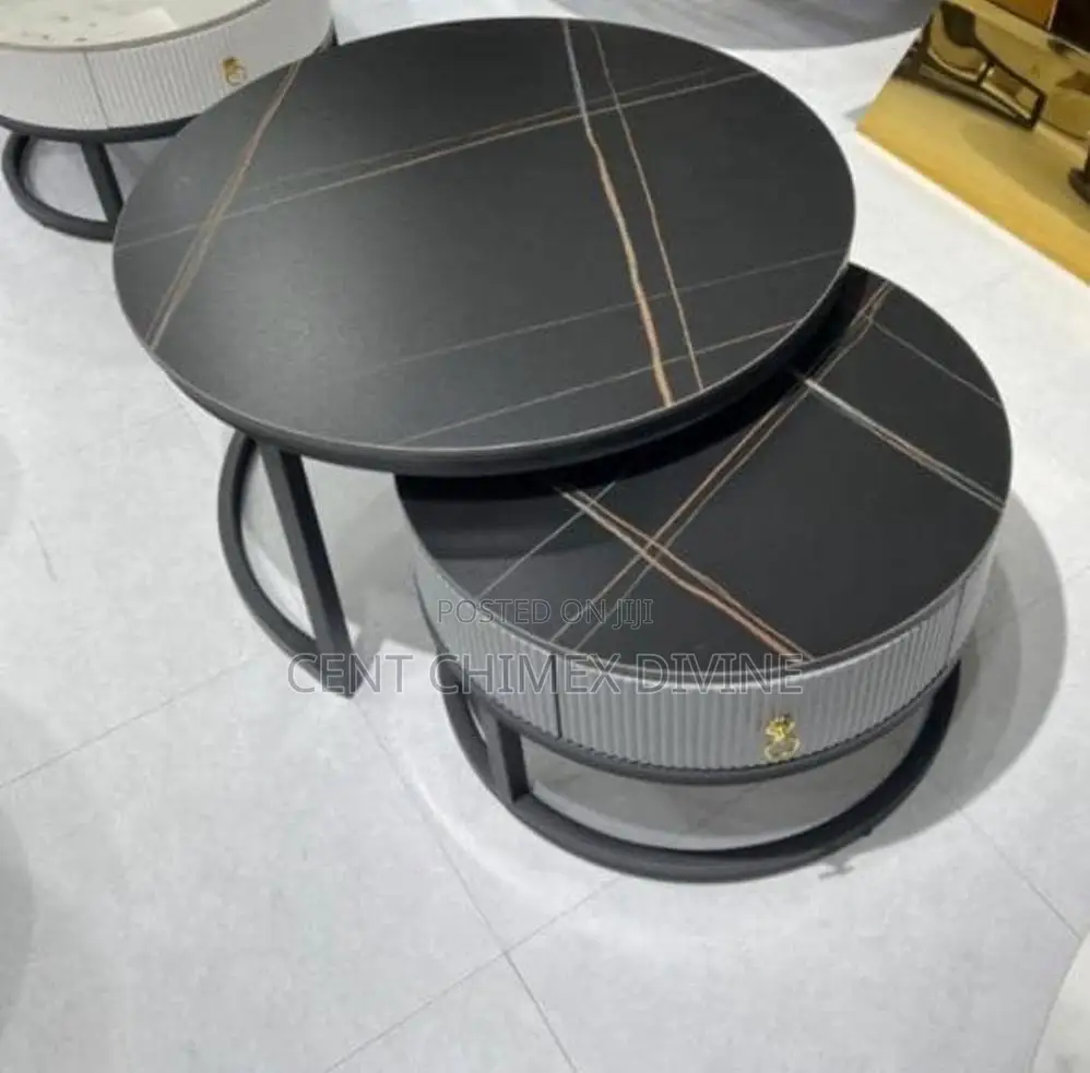 Round Center Table 2in1