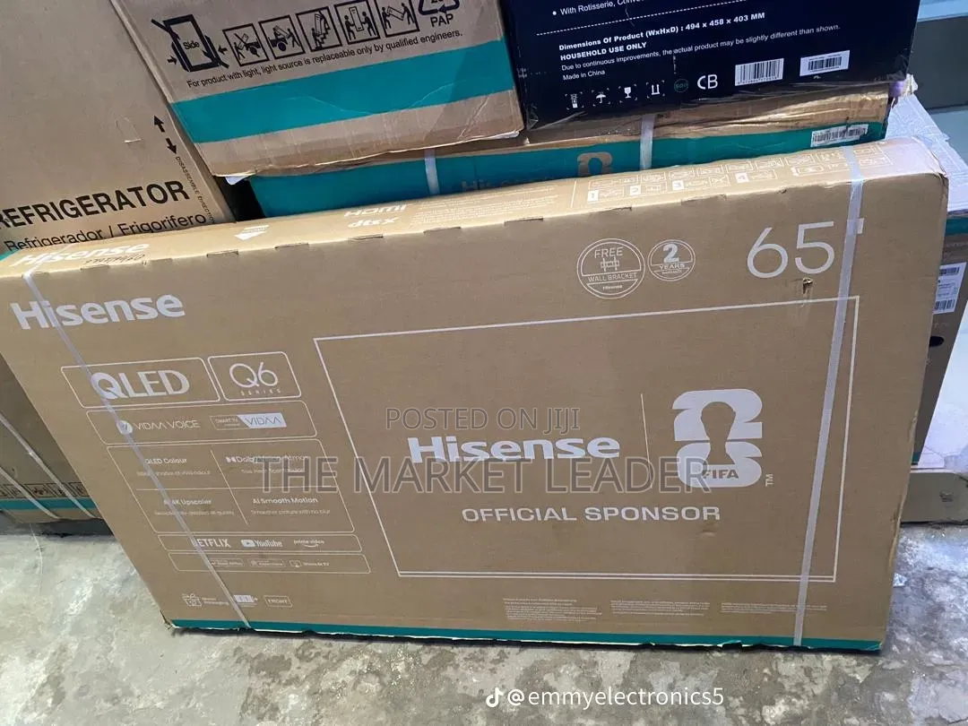 Hisense 65" Smart TV, 2026 Model