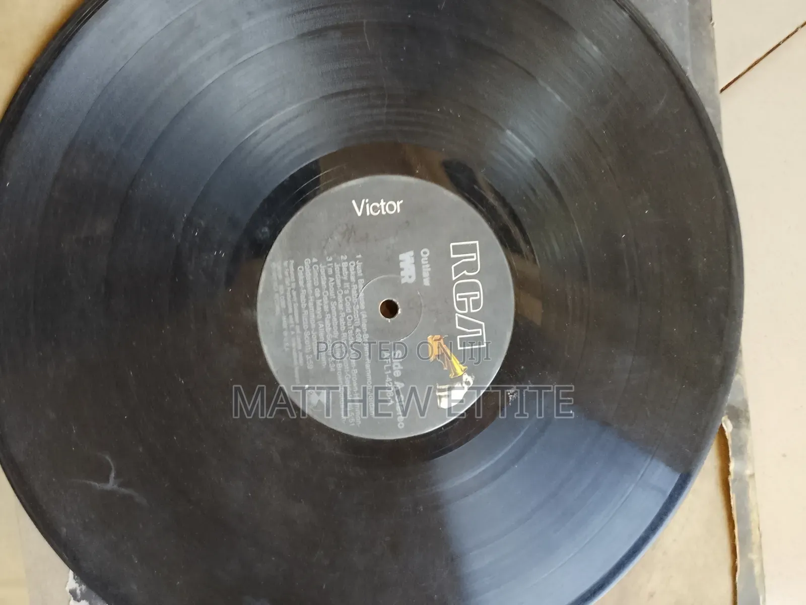 Original First Press Vinyl Records