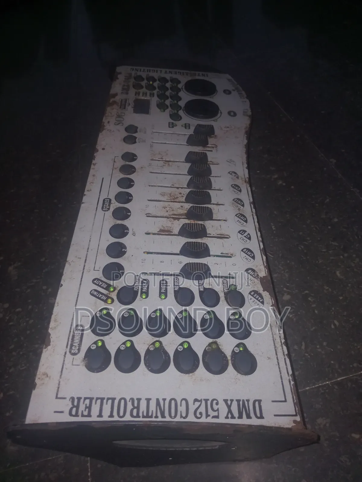 DMX-240 / DMX-512 Intelligent Lighting Controller