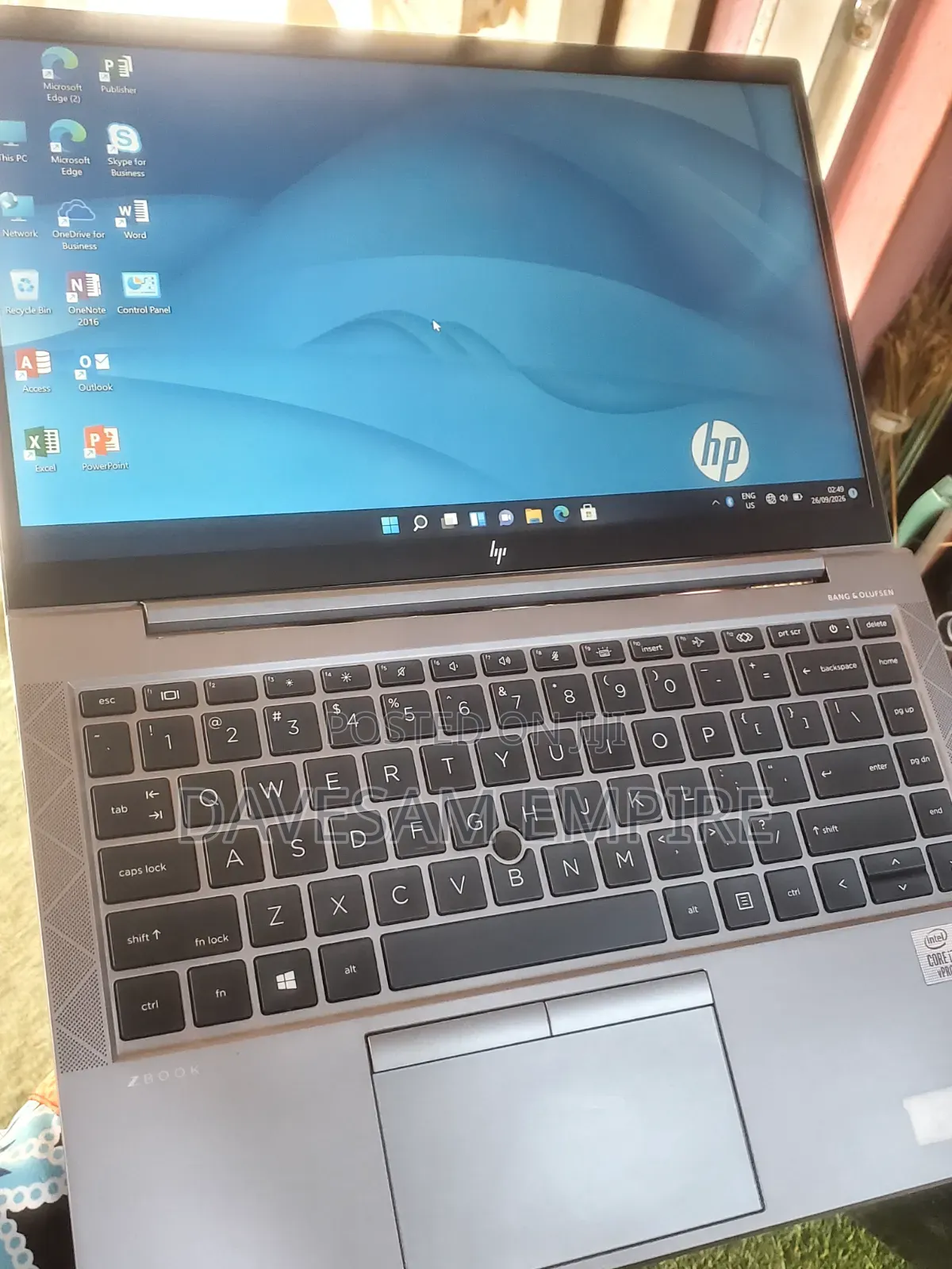 Laptop HP Zbook Studio G7 8GB Intel Core i5 SSD 256GB