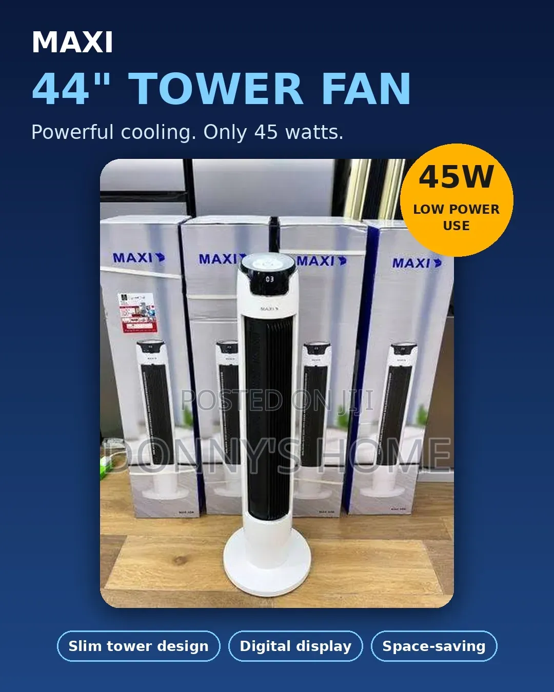 Maxi 44 Inch Tower Fan