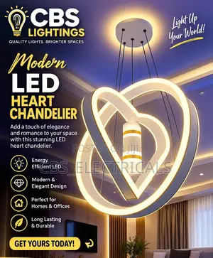 Heart Shaped Luxury Chandelier