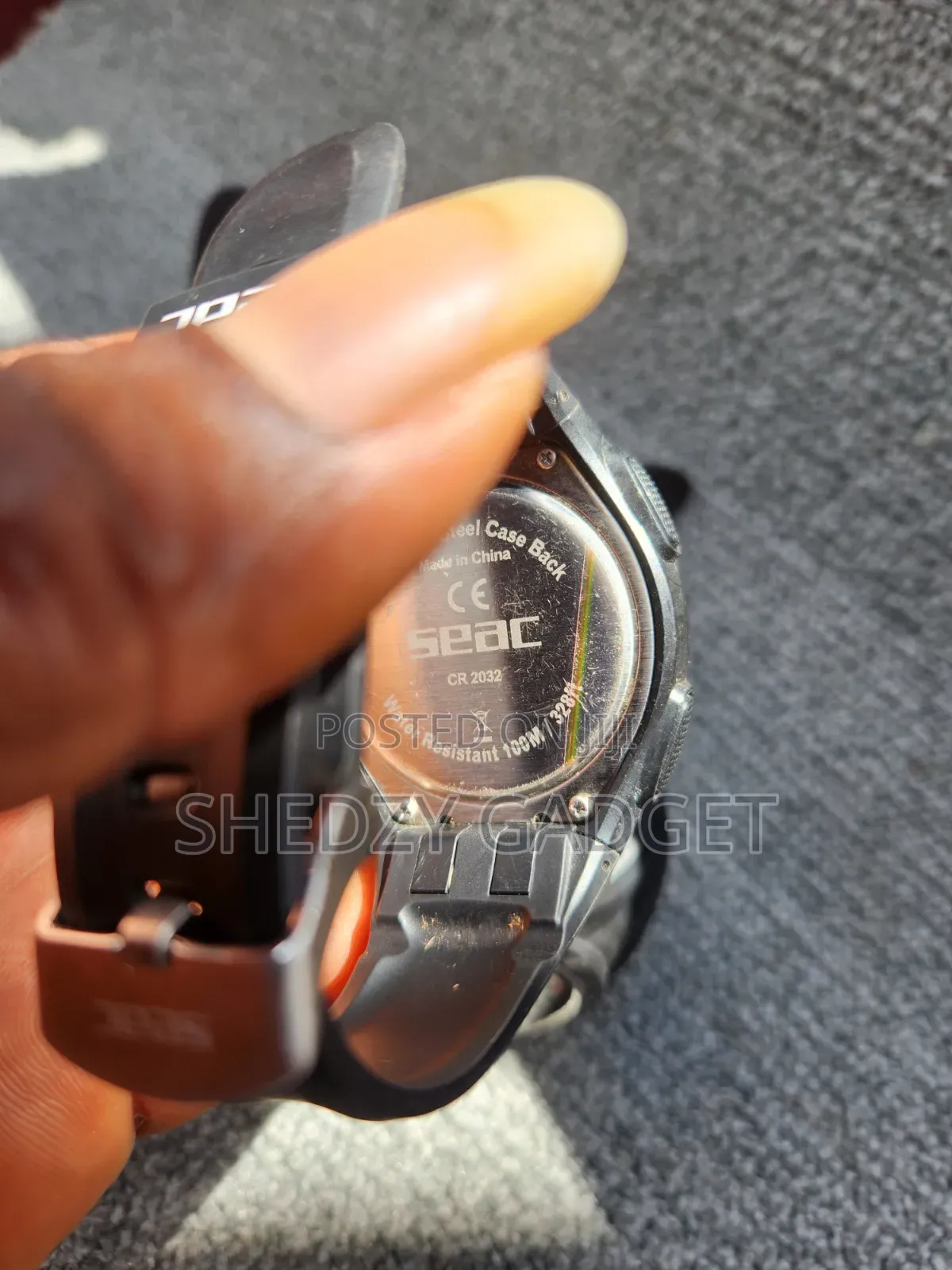 Seac Partner, Wrist-Mount Freediving Computer