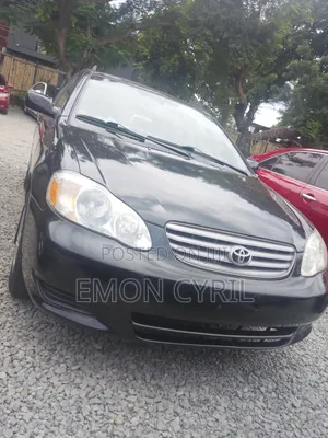 Toyota Corolla 2003 Black