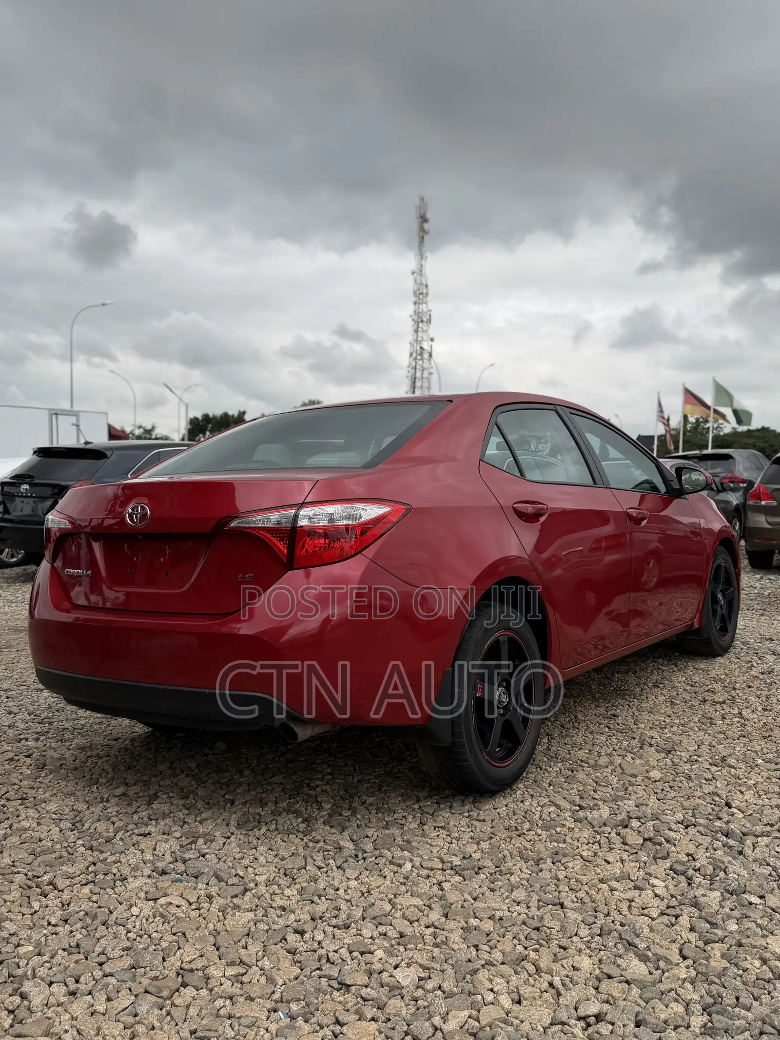 Toyota Corolla 2015 Red