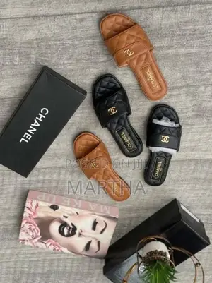 Beautiful Chanel Flat Slippers