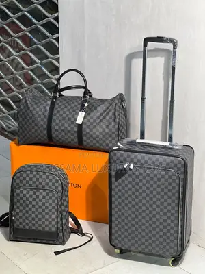 Louis Vuitton Premium Luxury 3in1 Luggage Travel Set – DurableSpacious