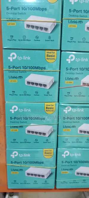 TP-Link 5-Ports 10/100mbps Desktop Switch LS1005