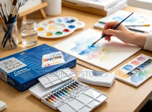Winsor Newton Cotman Watercolour Painting Set 12 X 8ml