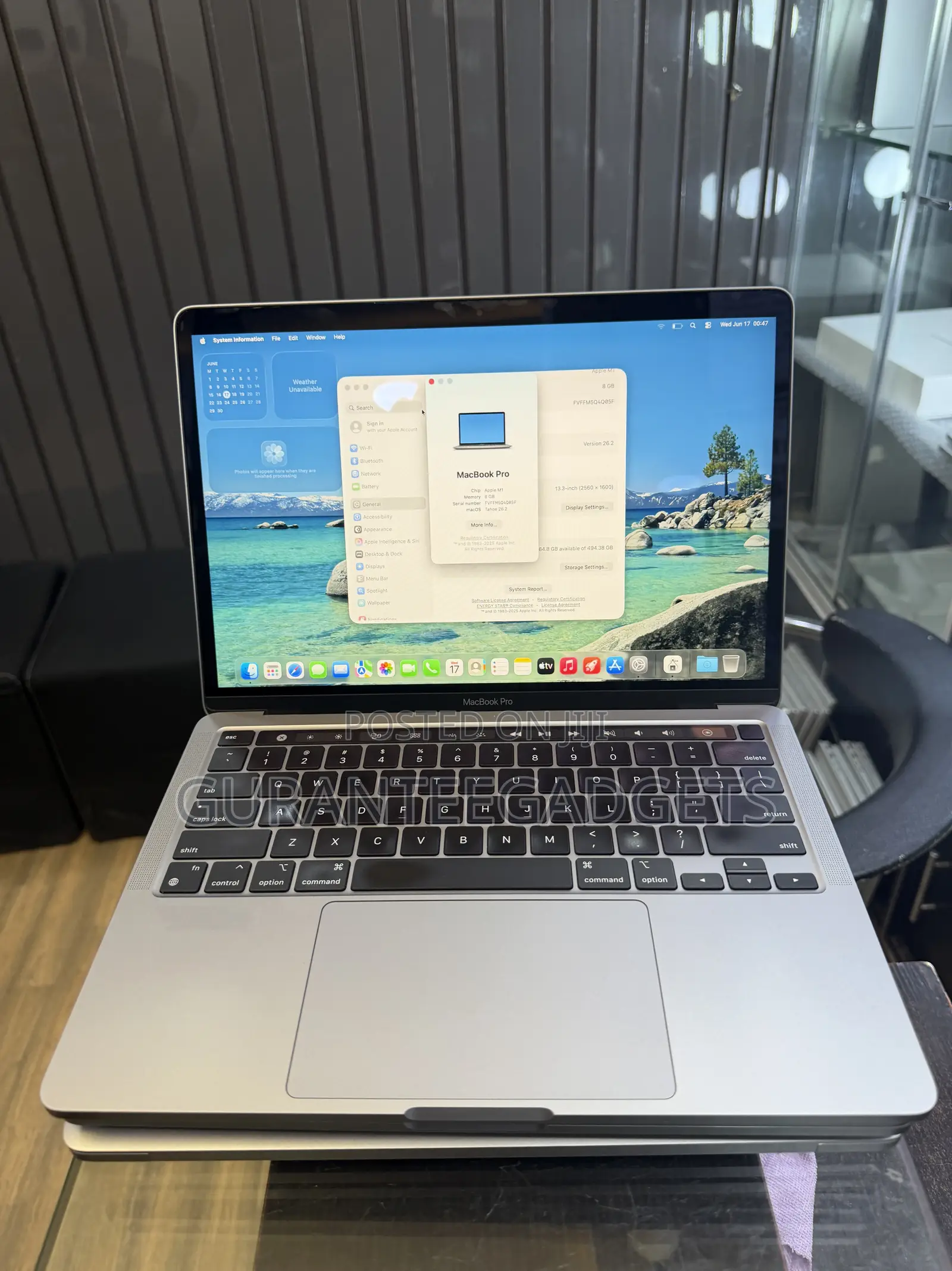 Laptop Apple MacBook Pro 2020 M1 8GB Apple M1 SSD 512GB
