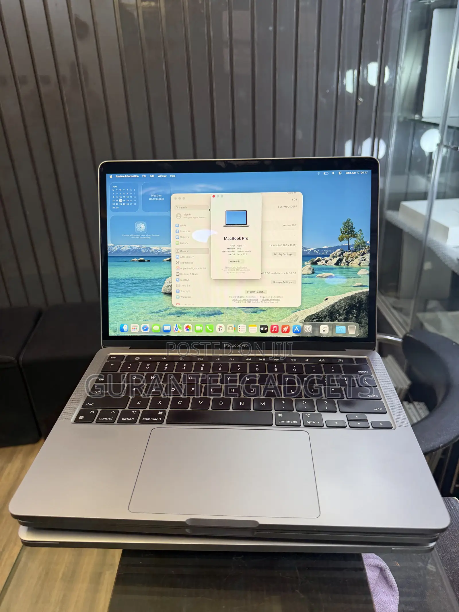 Laptop Apple MacBook Pro 2020 M1 8GB Apple M1 SSD 512GB
