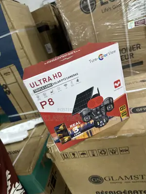 P8 Ultra HD Triple Camera Solar Surveillance Unit