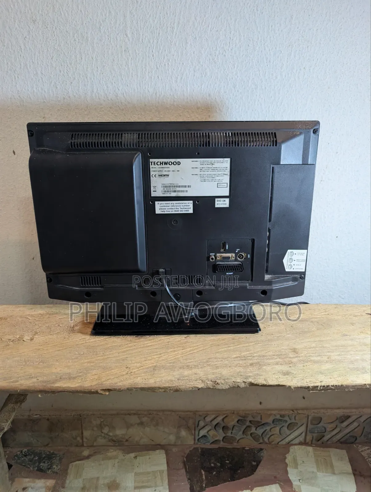 Techwood TV/DVD Combo